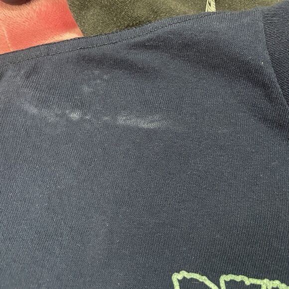 Demon Slayer Navy Blue Anime Crew Neck Short Sleeves Graphic T Shirt Sz L - Picture 4 of 7